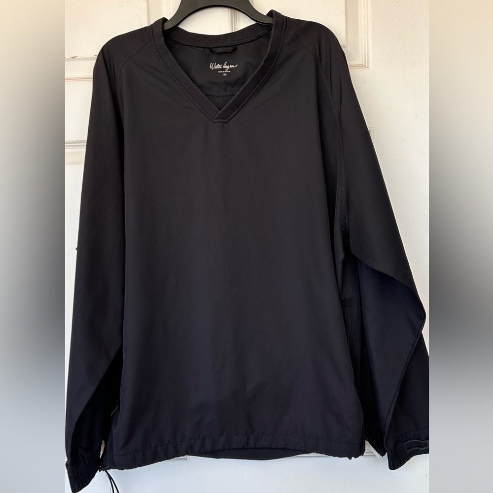 Walter Hagen Men’s Golf Wind Shirt Pullover‎ Black Size XL